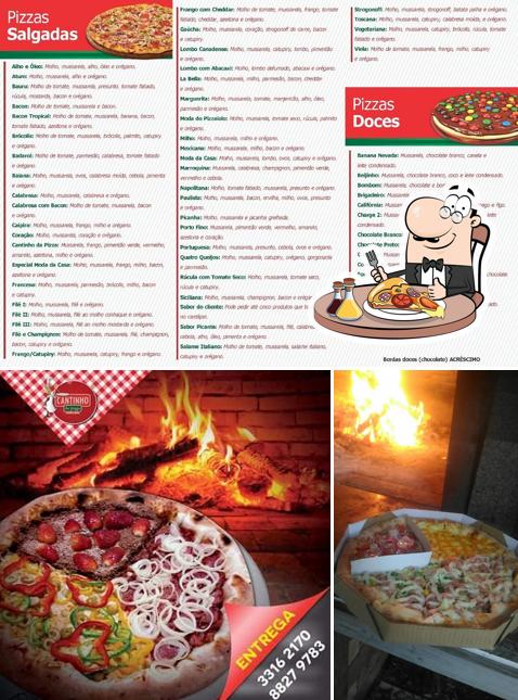 Попробуйте пиццу в "Cantinho da Pizza"