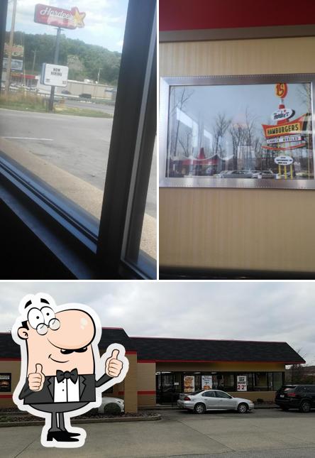 Look at the pic of Hardee’s