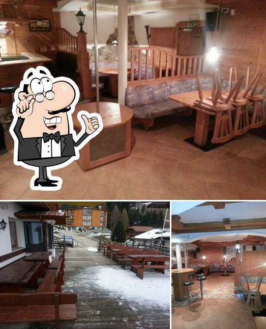 Интерьер "Apres Ski Bar Schupfe Meransen"