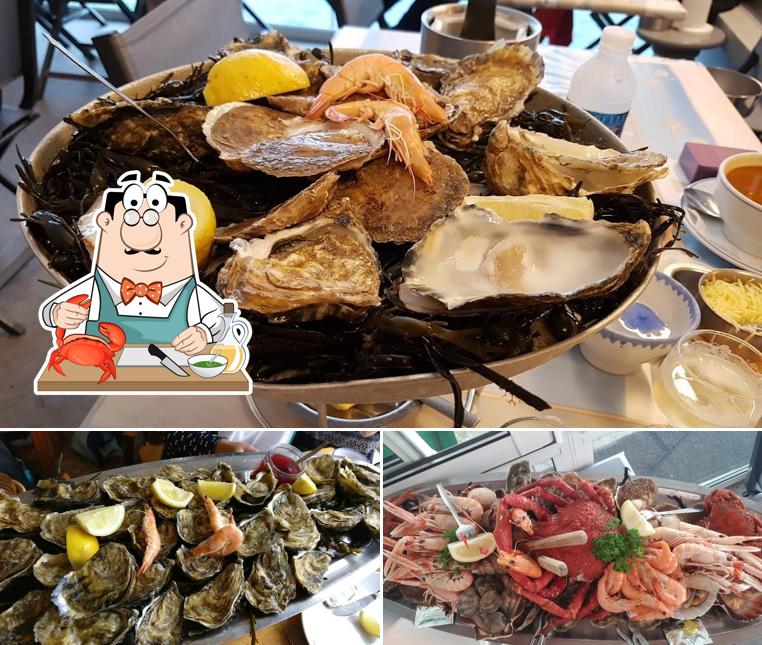 Prenez différents repas à base de fruits de mer proposés par Chez Jacky