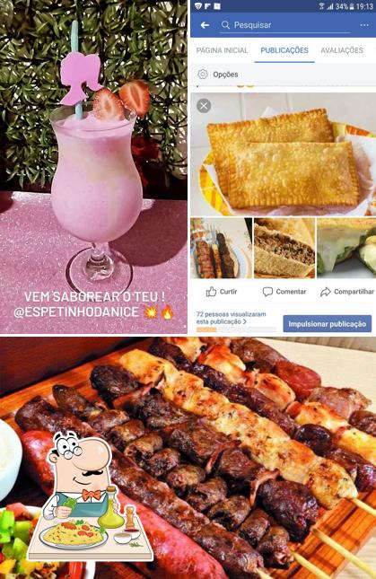 Comida em Espetinhos e pasteis da Nice