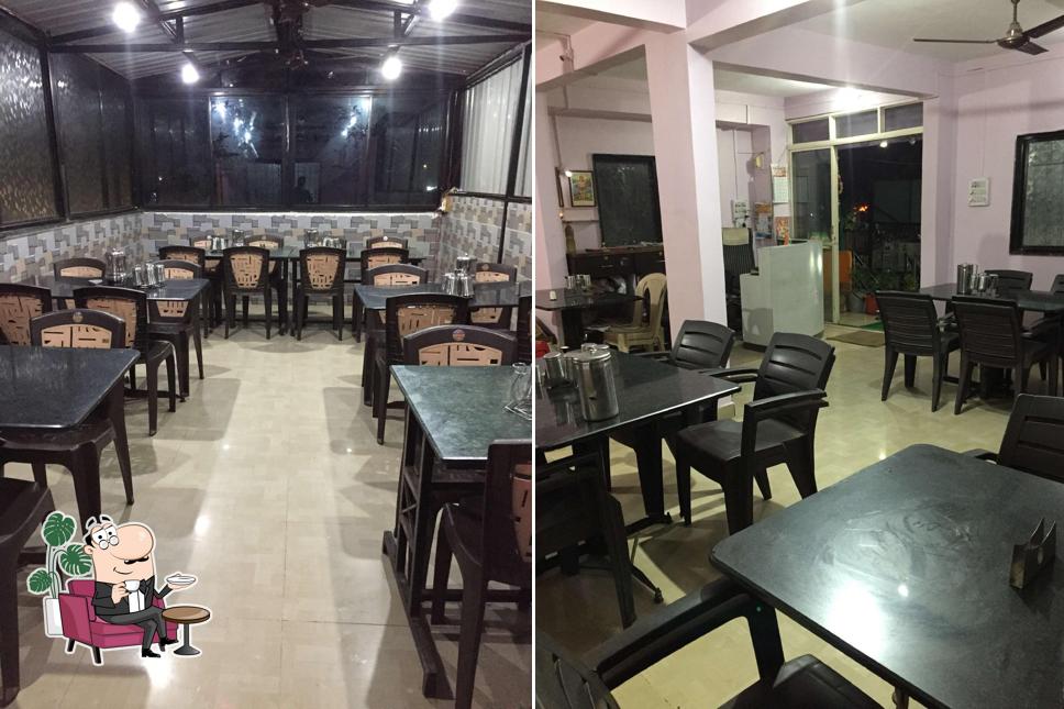 The interior of Gholap biryani's house