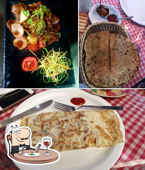 Food at The Chocolate Log