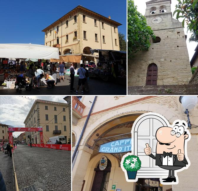 Goditi la vista dall'area esterna di Caffè Grand'Italia