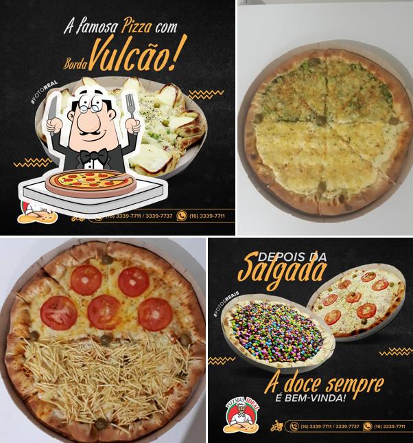 Consiga diversos tipos de pizza