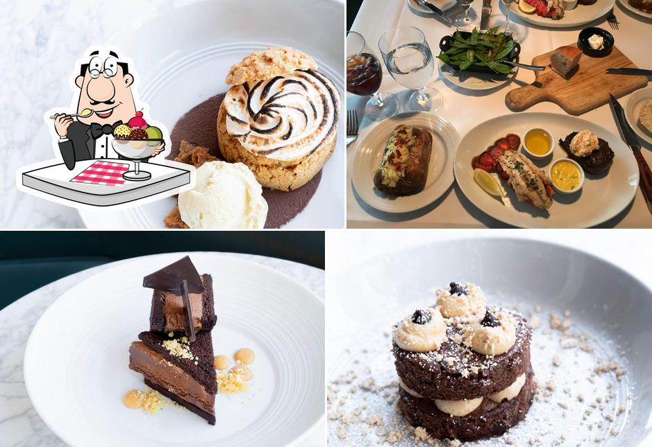 Stock Hill offers a selection of sweet dishes