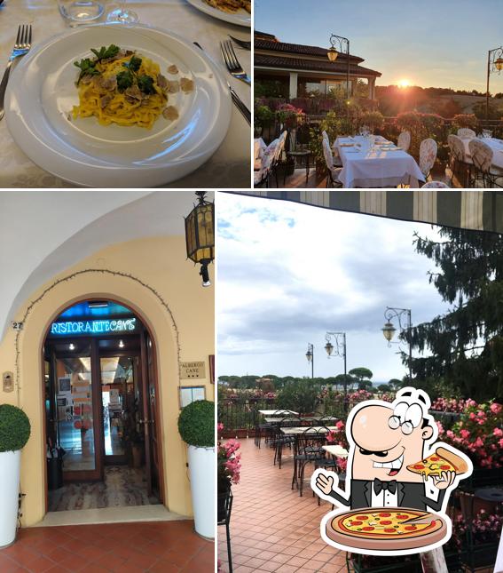 Scegli una pizza a Ristorante Canè - Cucina Tradizionale Emiliano-Romagnola a Dozza