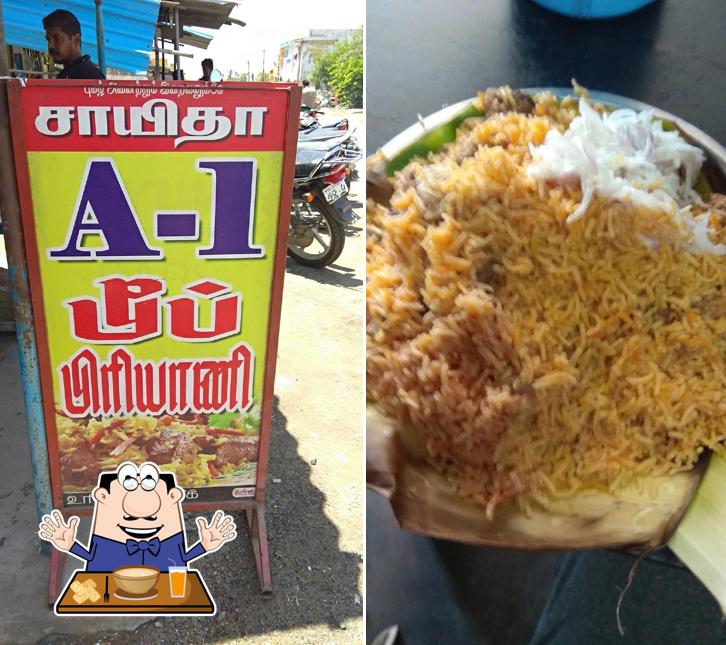 Sathik Beef biriyani stall