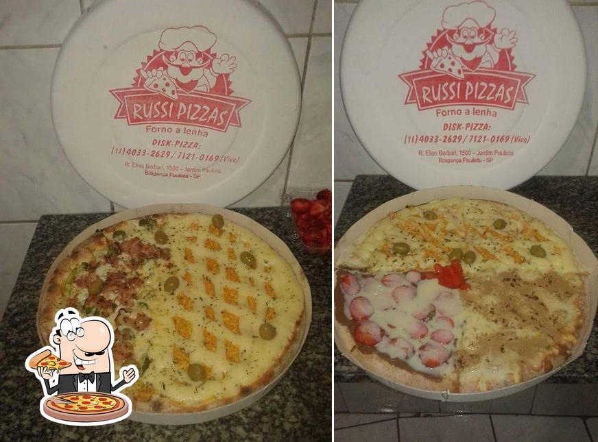 No Russi Pizzas, você pode conseguir pizza