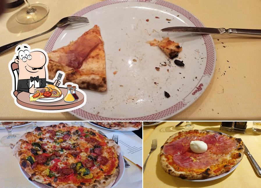 A Ristorante da Pino Mestre, puoi prenderti una bella pizza