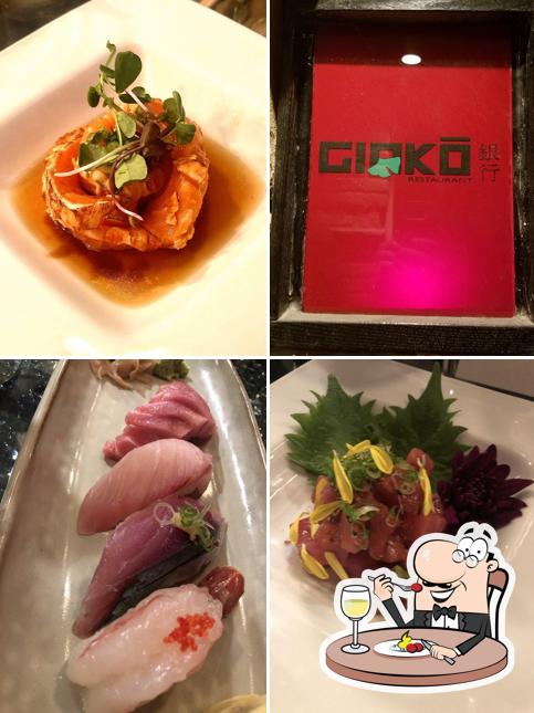 Блюда в "Ginko Restaurant"