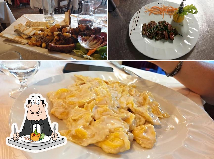 Platti al Osteria Della Contessa