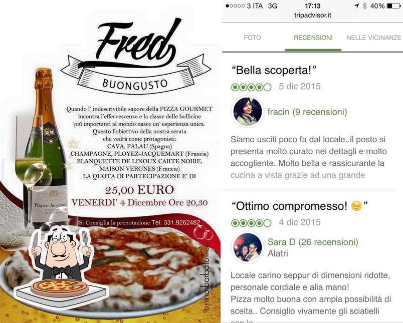 Scegli una pizza a Fred Pizza