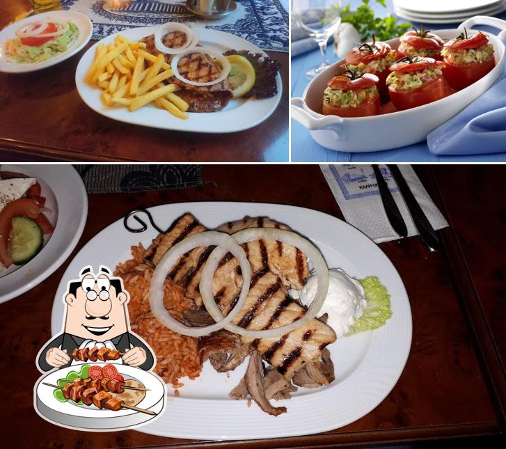 Food at Restaurant Akropolis