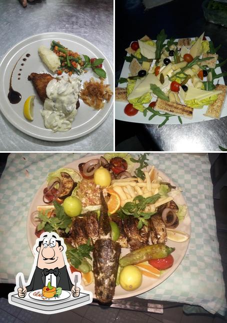 Food at Destino Beach Hotel Abou Sofiane