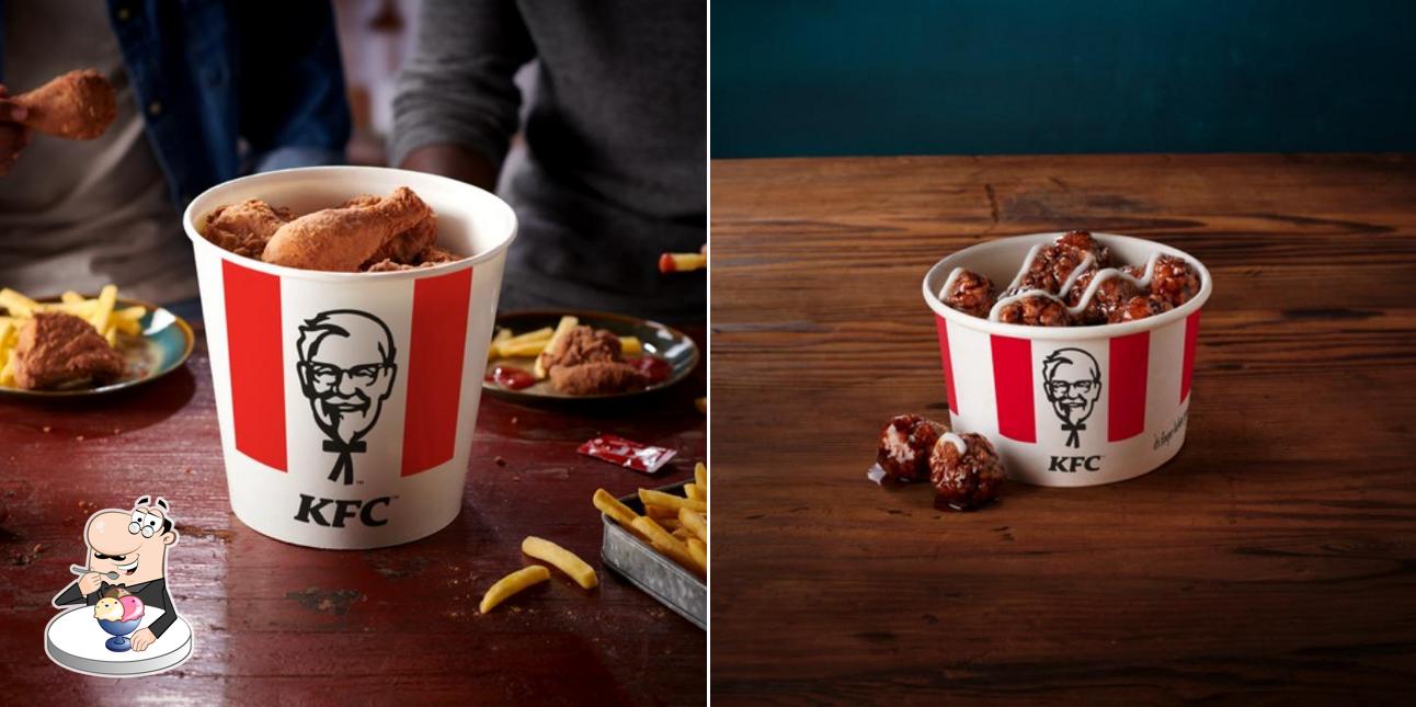 KFC Gansbaai offers a selection of sweet dishes