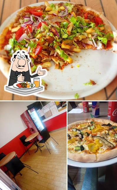 Guarda la foto che mostra la cibo e interni di Kebab & Pizza Istanbul