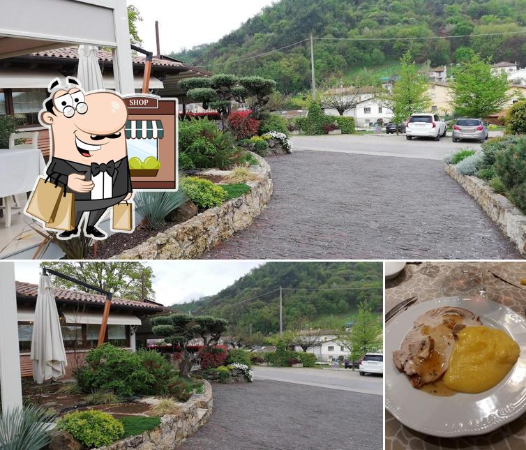 Tra le diverse cose da Ristorante Casa Bedin si possono trovare la esterno e bevanda