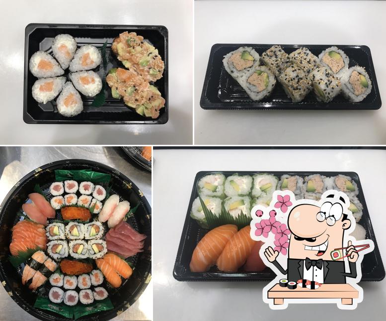 Essayez différentes options de sushi