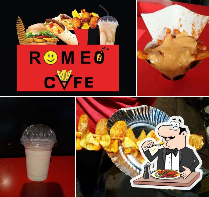 Food at Romeo Cafe