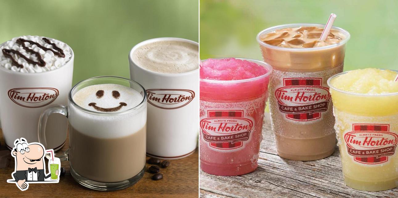 Profitez d'un verre à Tim Hortons