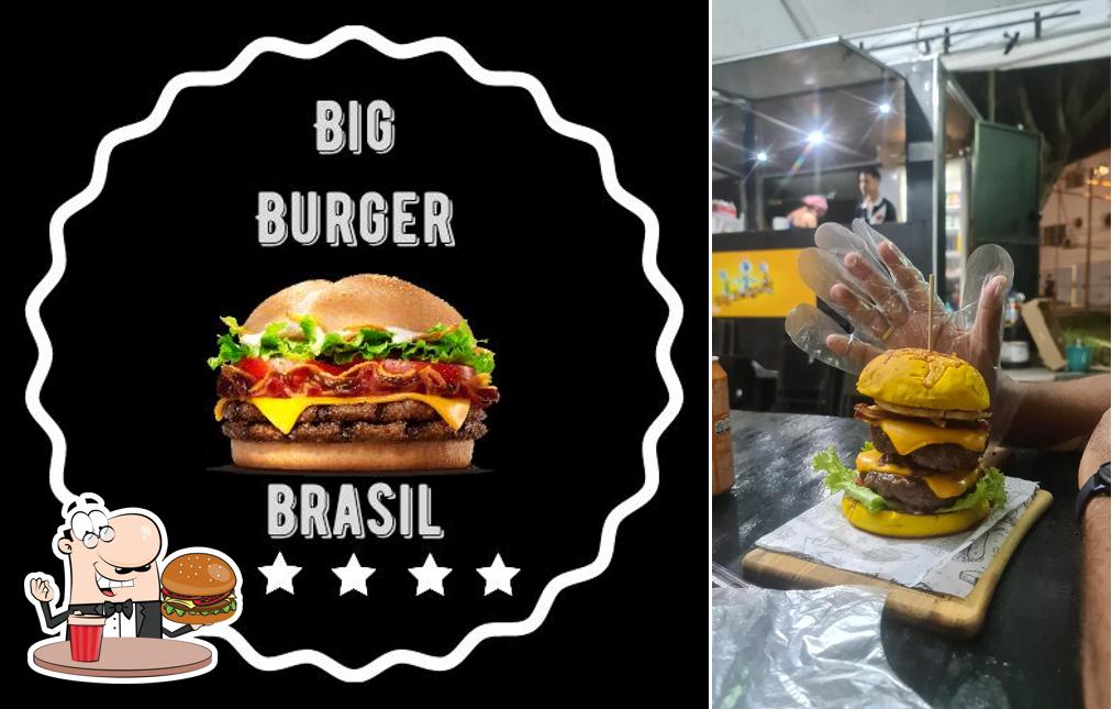 Peça um hambúrguer no Big Burguer