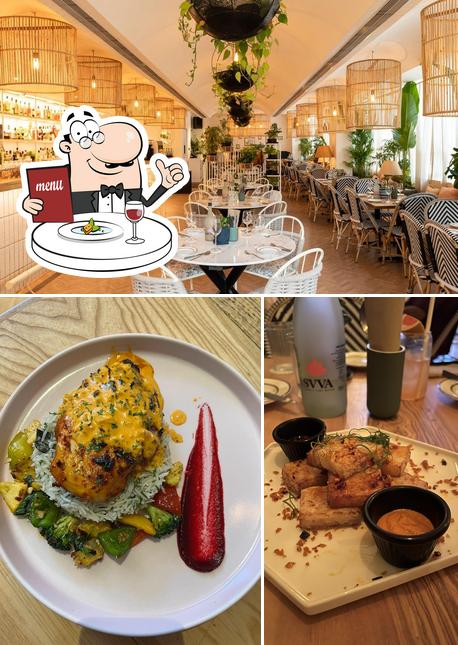 Demy Cafe & Bar is distinguished by food and dining table