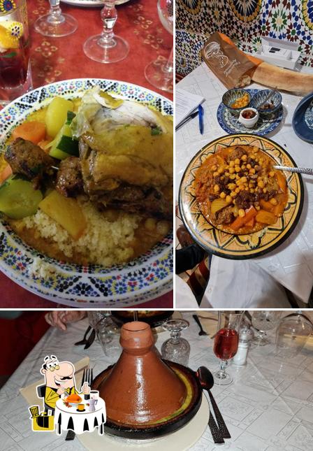 Comida en Restaurant le Marrakech