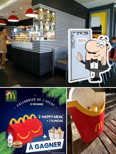 Aquí tienes una foto de McDonald's