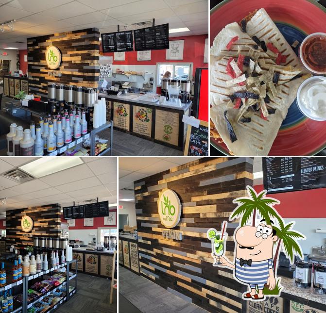 Leaves 'n Beans Coffee in Pekin Restaurant menu and reviews