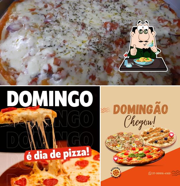 Comida em Pizzaria Astro Pizza