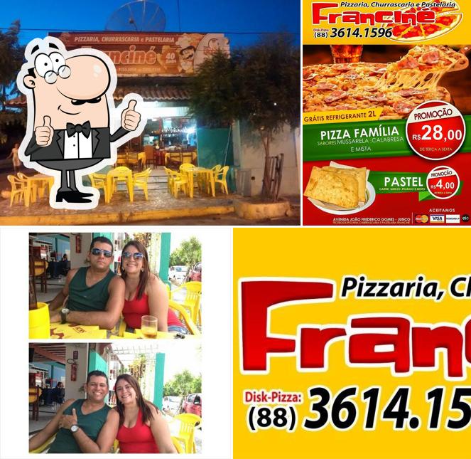 Here's a pic of Pizzaria Francine