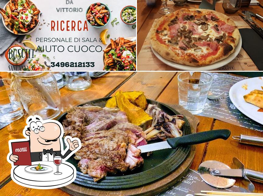 Cibo al Pizzeria Contemporanea "Da Vittorio"