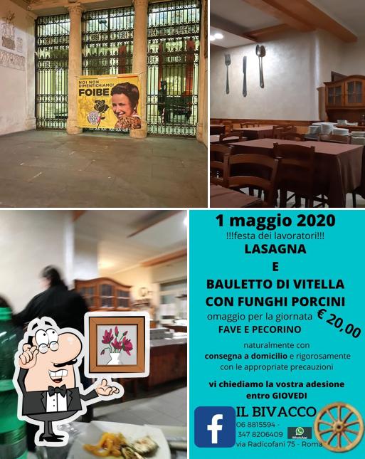 Gli interni di Il Bivacco