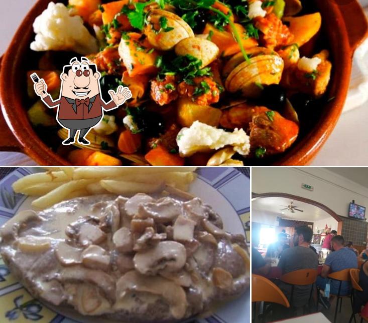 The picture of Restaurante a Reta’s food and interior