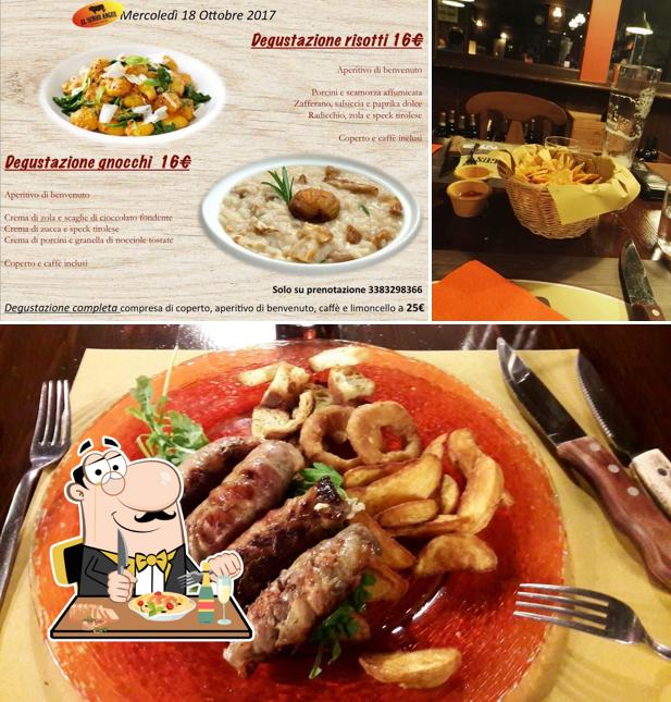 Questa è la immagine che presenta la cibo e interni di El Señor Angus