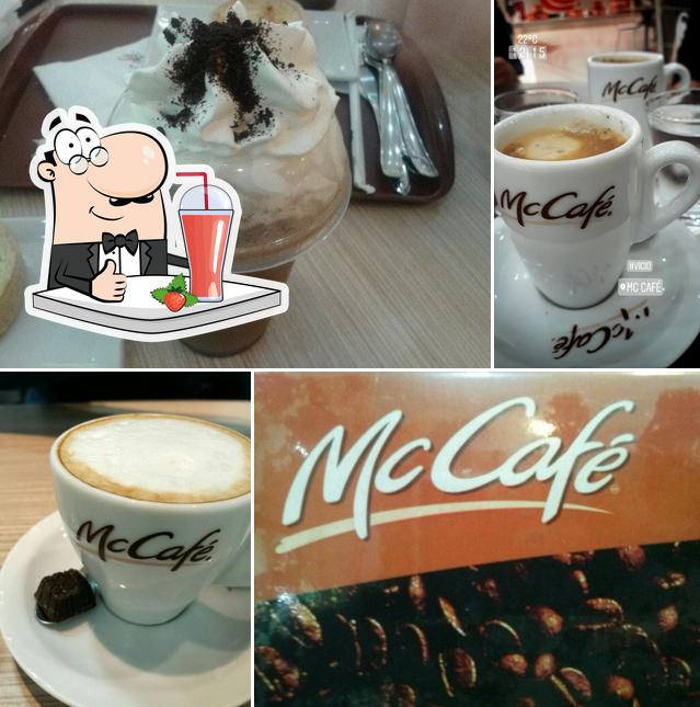 Насладитесь напитками в атмосфере "McCafé"