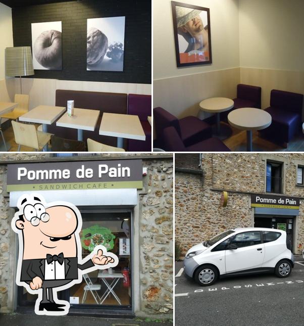 The interior of pomme de pain Courtaboeuf
