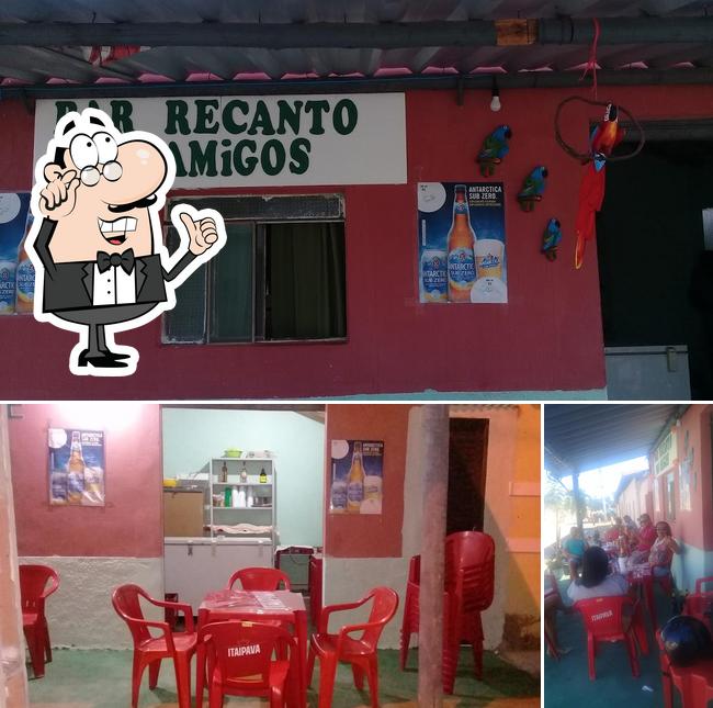 The interior of Bar Recanto Dos Amigos