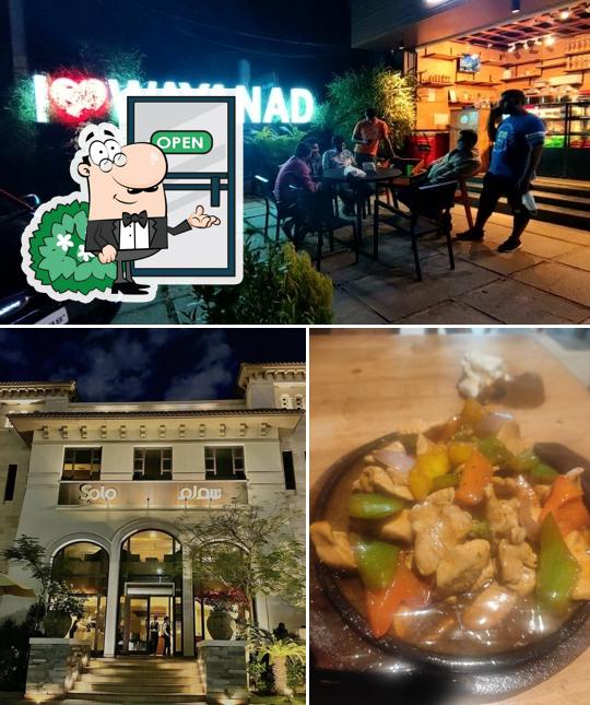 Solo Cafe is distinguished by exterior and food