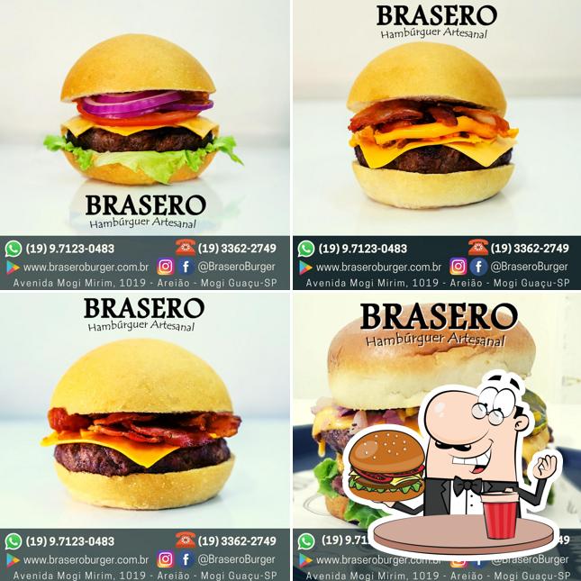 Brasero Burger serve uma escolha de opções para os amantes dos hambúrgueres