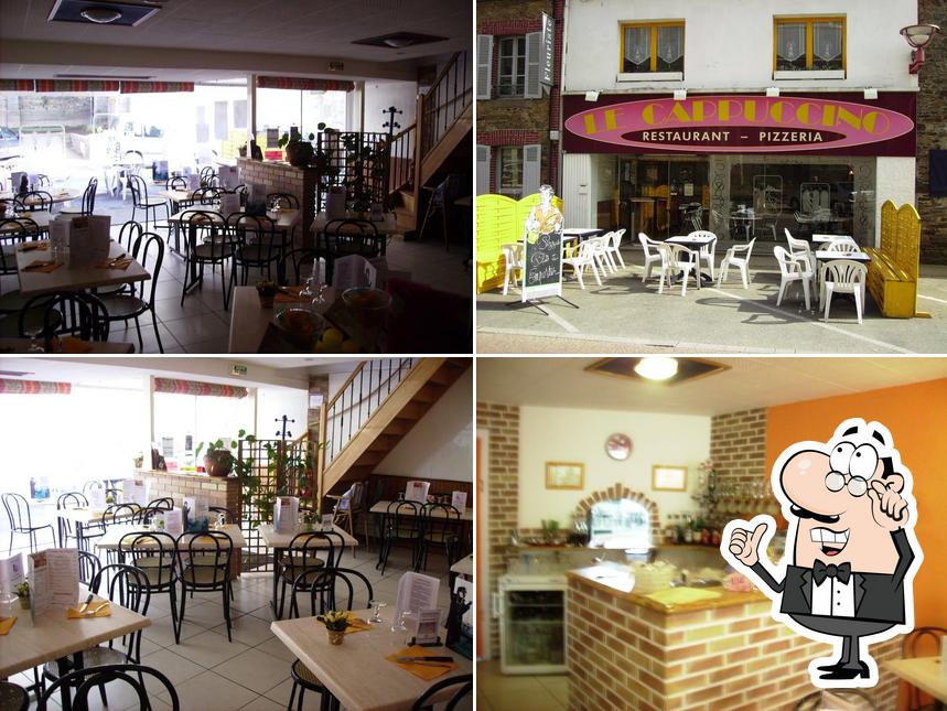 L'intérieur de Le Cappuccino Restaurant Pizzéria Plouha