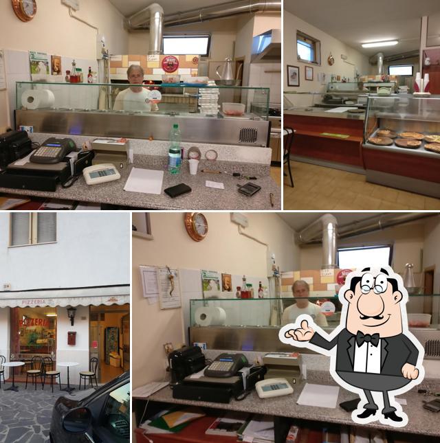 Gli interni di Pizzeria L'Oasi