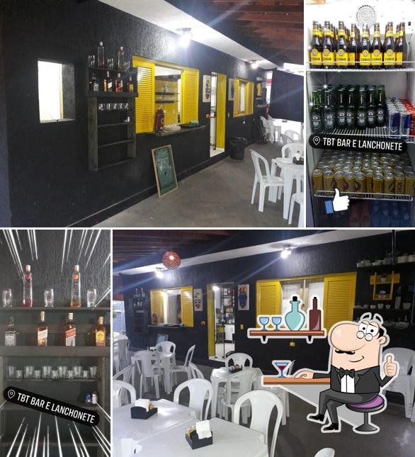 O interior do Lanche Artesanal TBT - Bar e Lanchonete