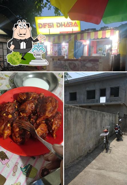 Daddy's DESI DHABA is distinguished by exterior and food