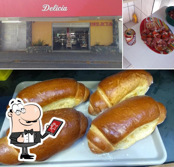 O exterior do Padaria Delícia Lins