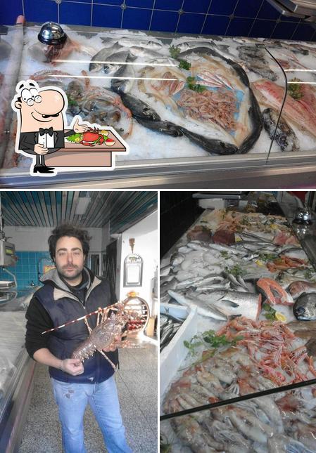 Ordina la cucina di mare a Pescheria Acqua Blu di Manziana