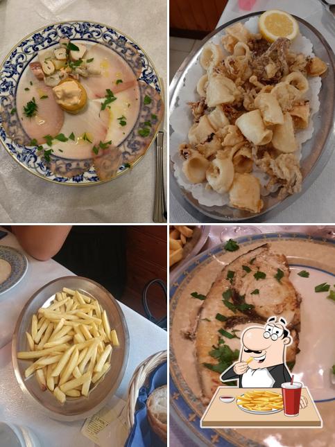 Patatine fritte al Trattoria La Risacca