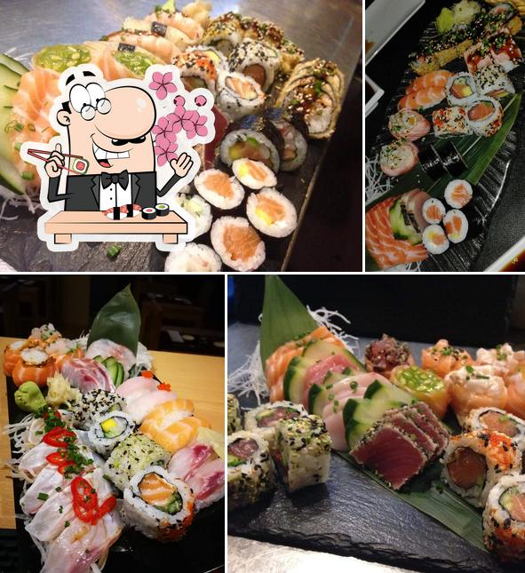 Presenteie-se com sushi no Bi-sushi