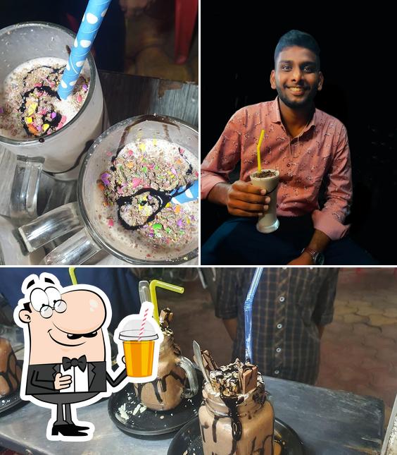 Enjoy a beverage at Shree Ganesh Milk shake